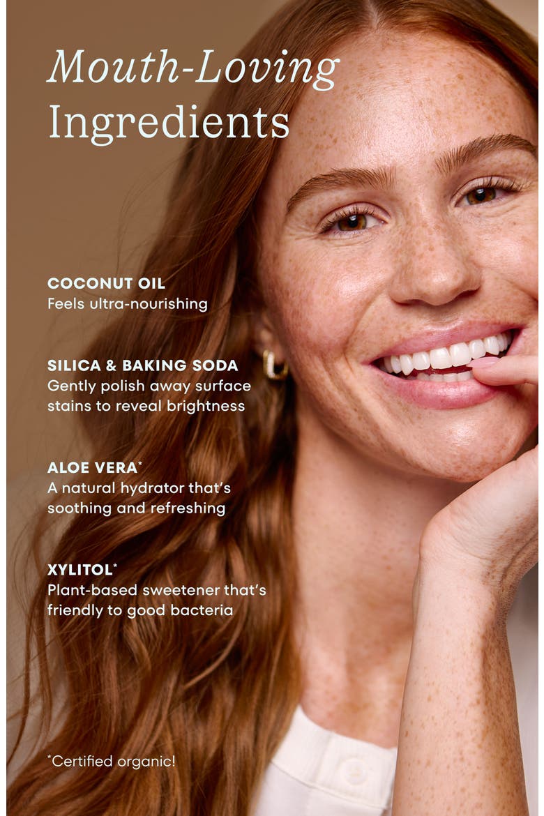 Cocoshine Whitening Toothpaste, Alternate, color, PIÑA COLADA