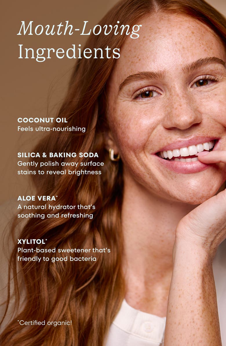 COCOLAB Cocoshine Whitening Toothpaste, Alternate, color, Delightful Mint