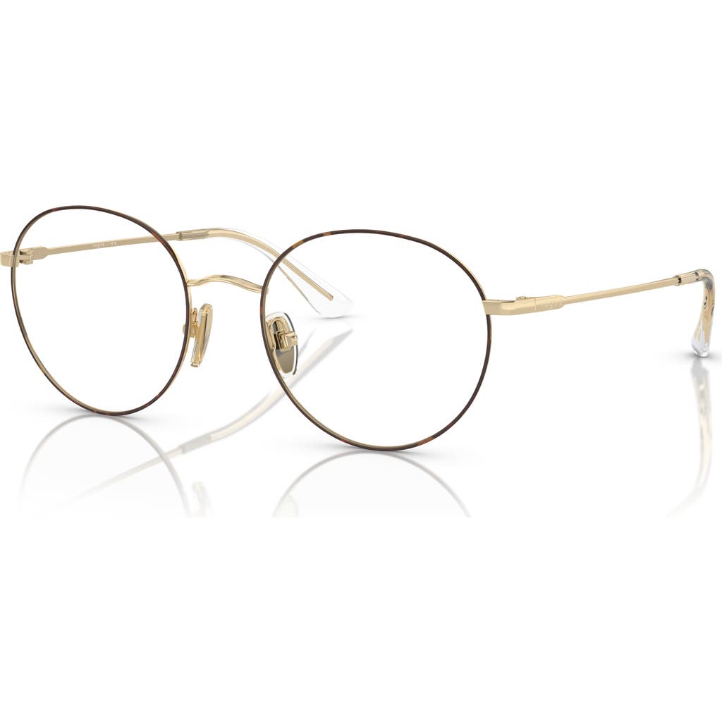 Vogue Eyewear 52mm Phantos Optical Glasses In Brown