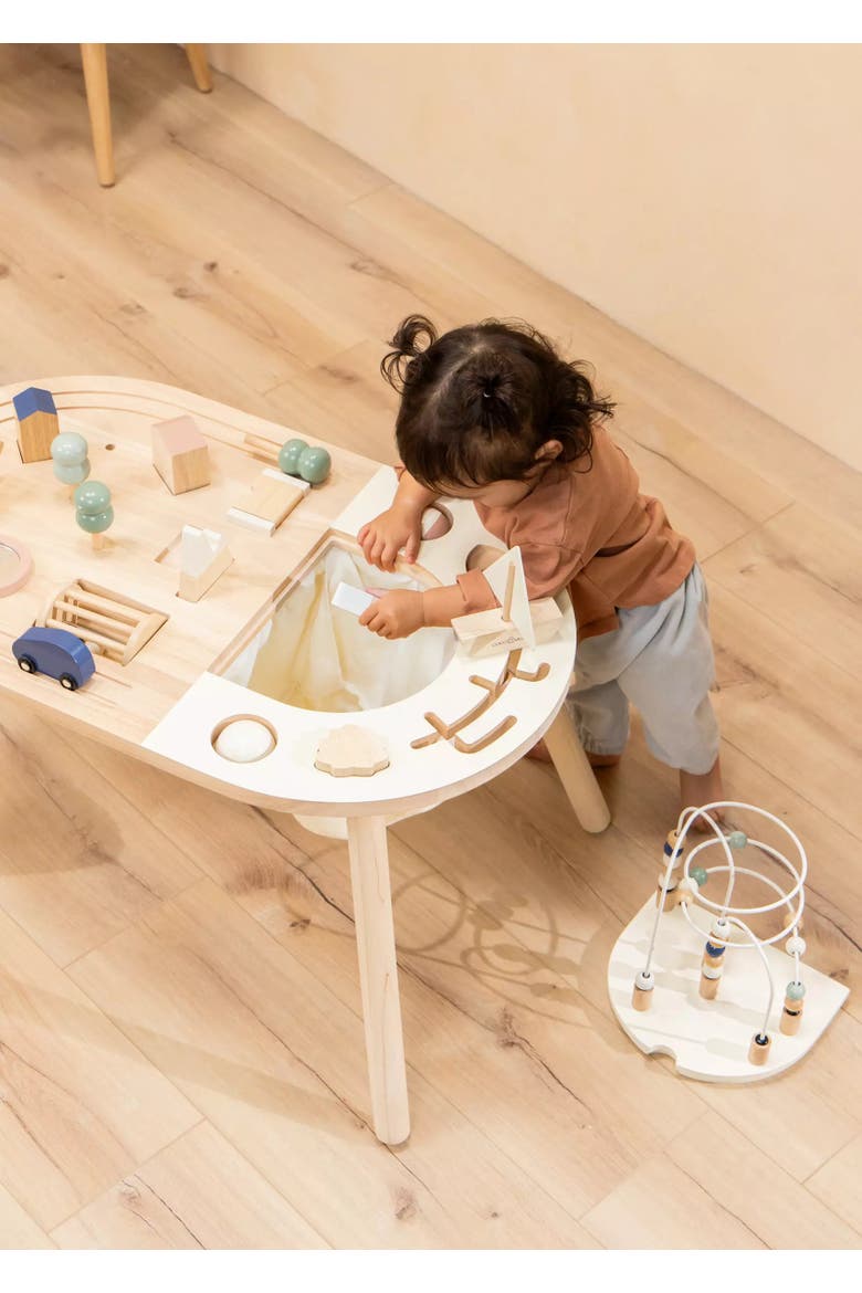 Wooden Activity Table, Alternate, color, Natural Wood