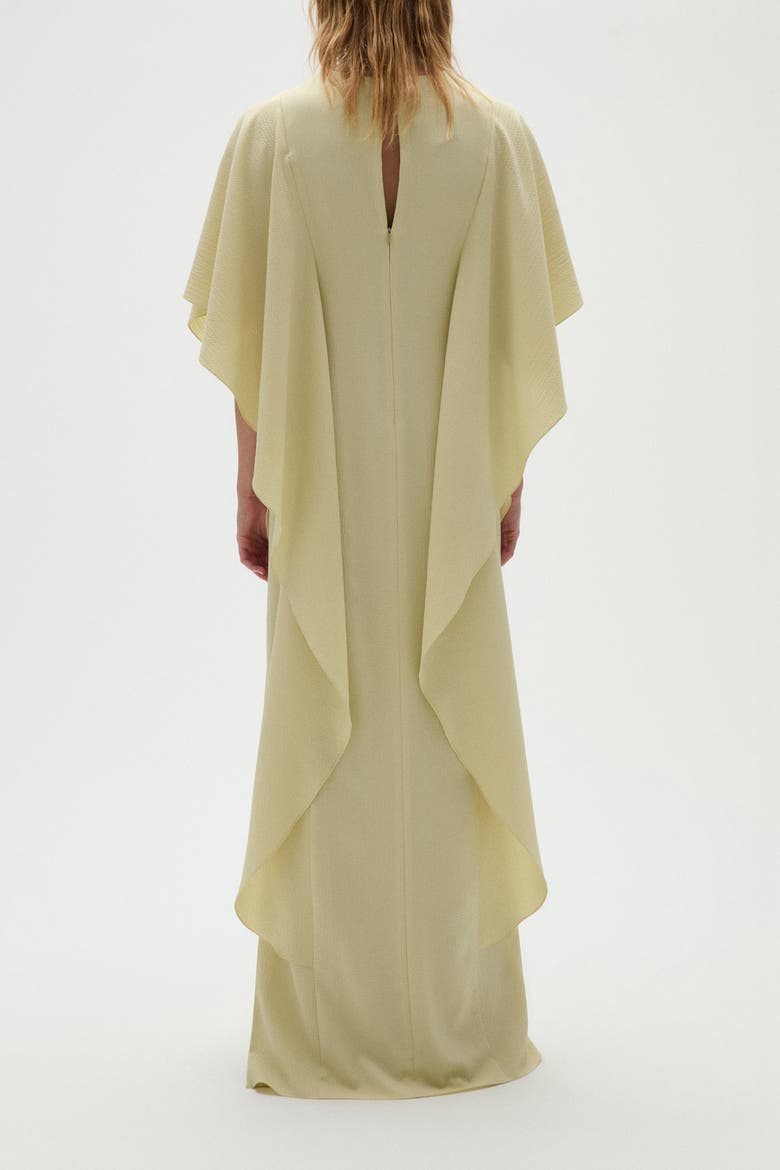 Pebble Crepe Kaftan, Alternate, color, Pistachio