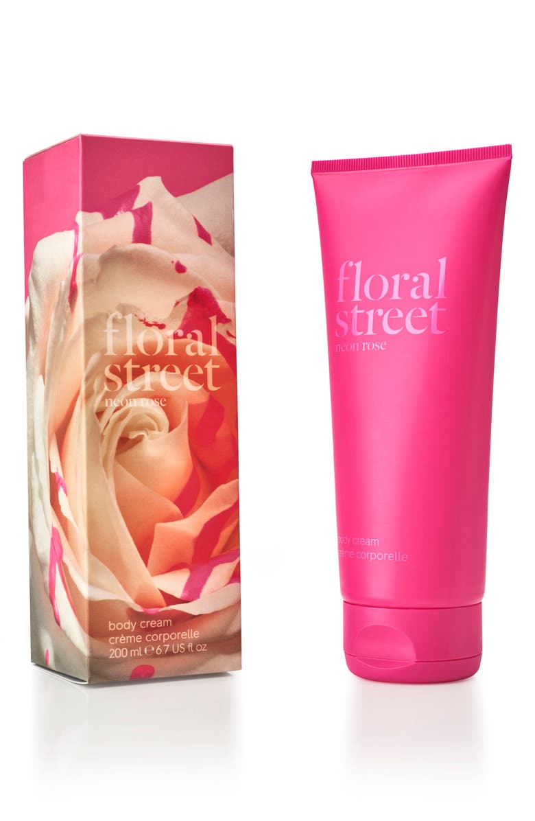 Floral Street Neon Rose Body Cream, Alternate, color, 