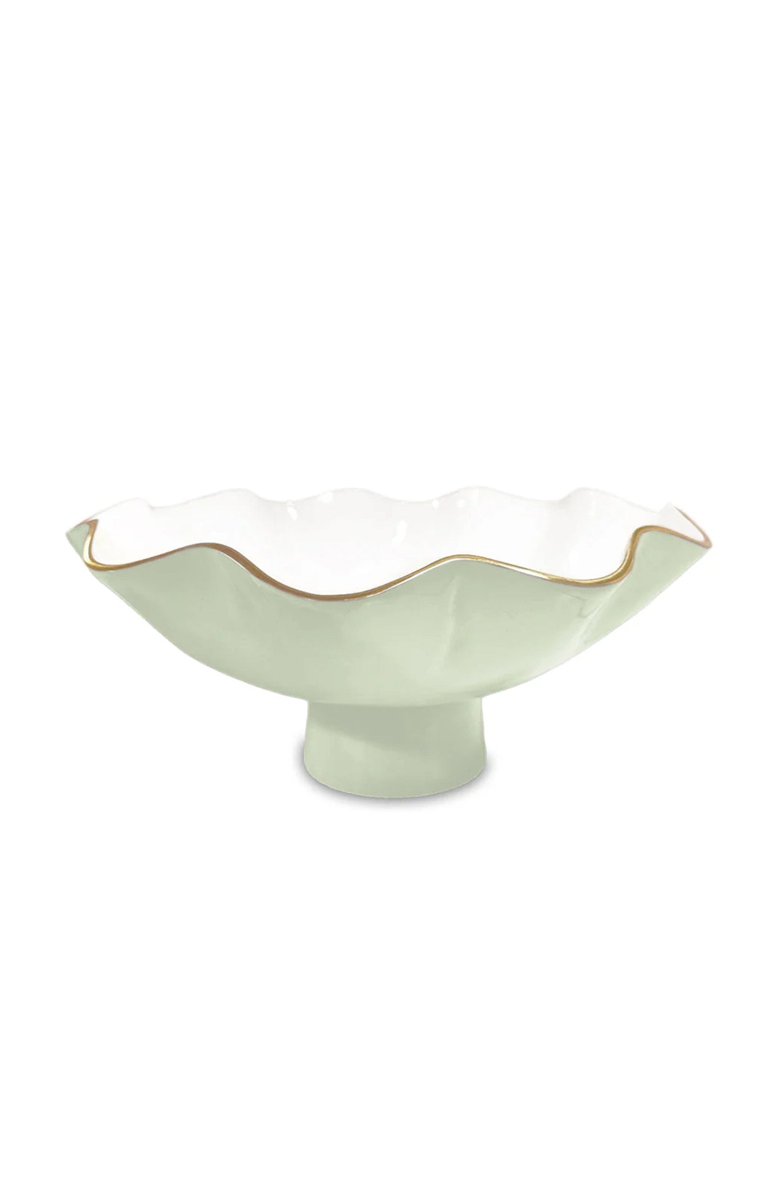 Pistachio and White