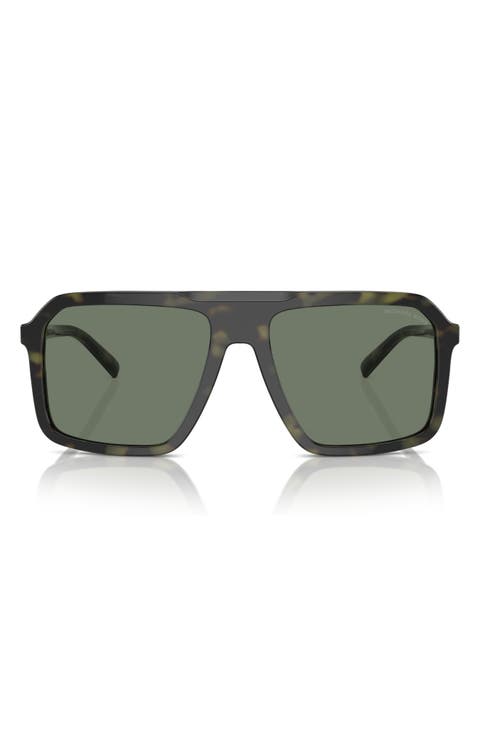 Murren 58mm Square Sunglasses
