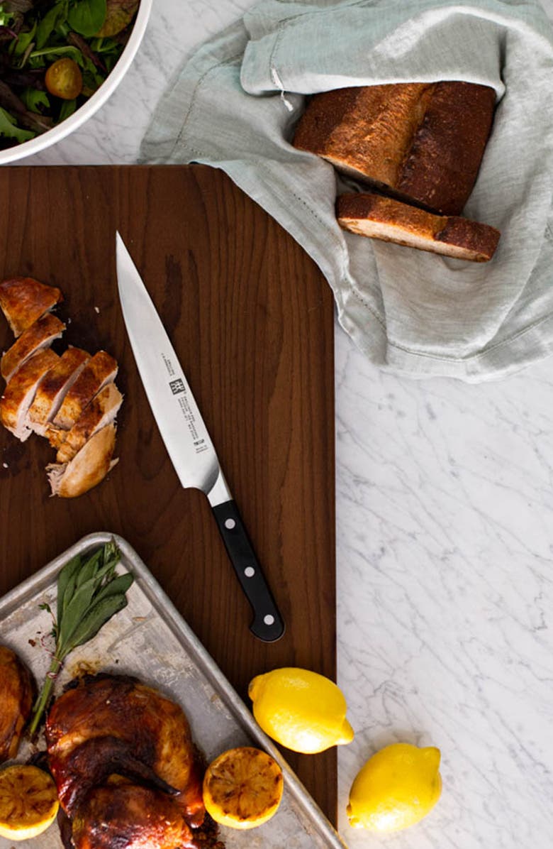 ZWILLING Pro 8-Inch Carving Knife, Alternate, color, Black