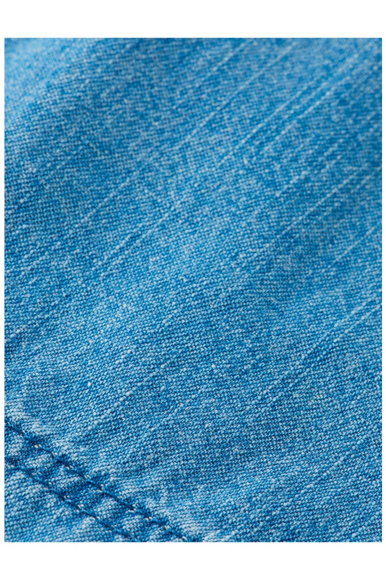 Kids' Paperbag Waist Denim Skirt, Alternate, color, WASHED INDIGO