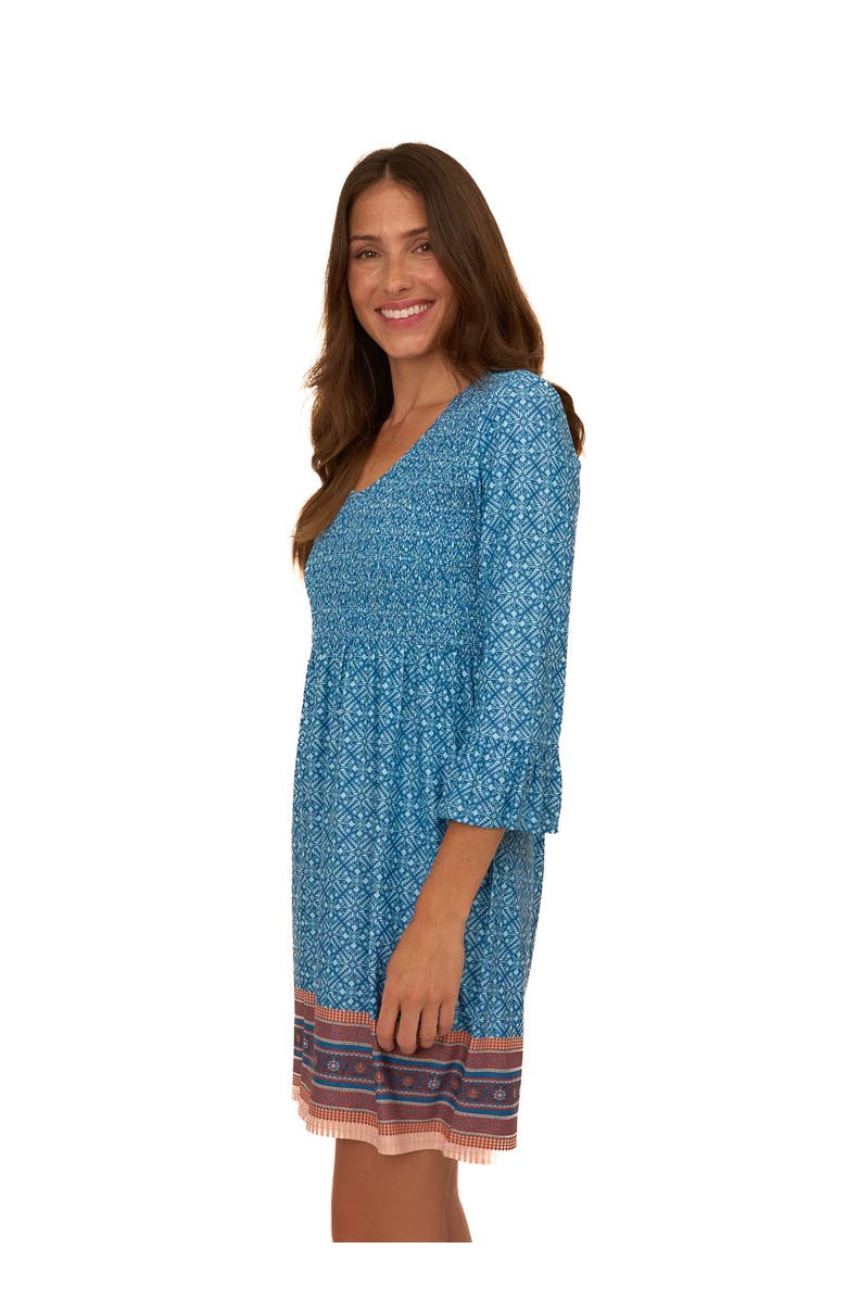 Cabana Life Smocked Babydoll Dress, Alternate, color,