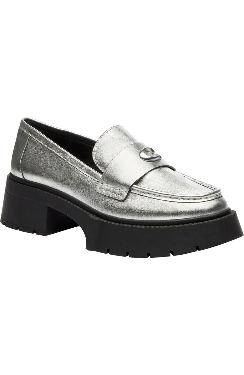 COACH Leah Platform Loafer, Main, color,