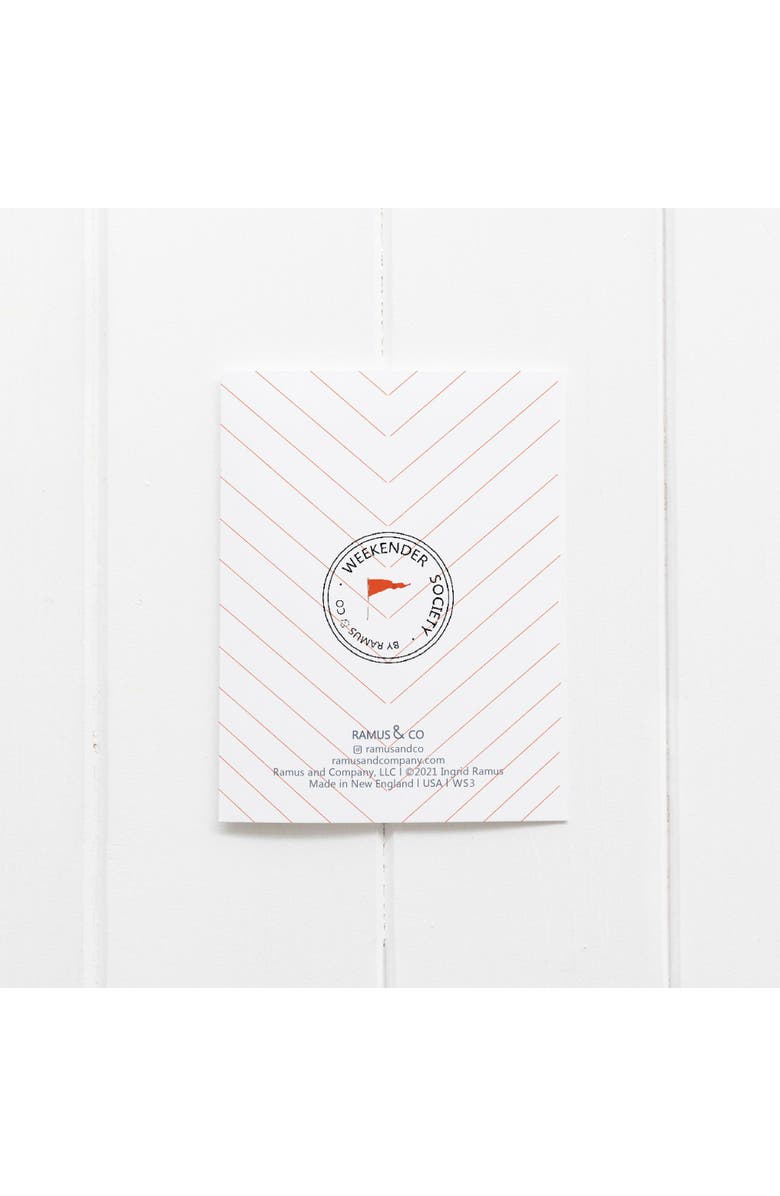 Ramus & Co Everyday Greeting Card Pack (3ct) "Badminton Weekender Society", Alternate, color, Multi-Pack