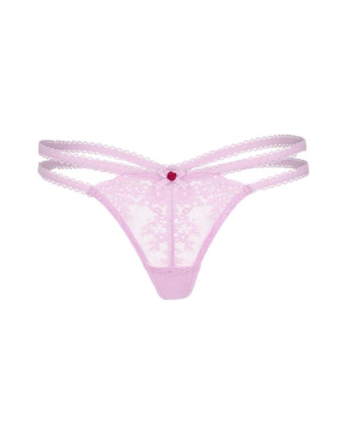 Adore Me Aziza G-string Panties In Medium Purple