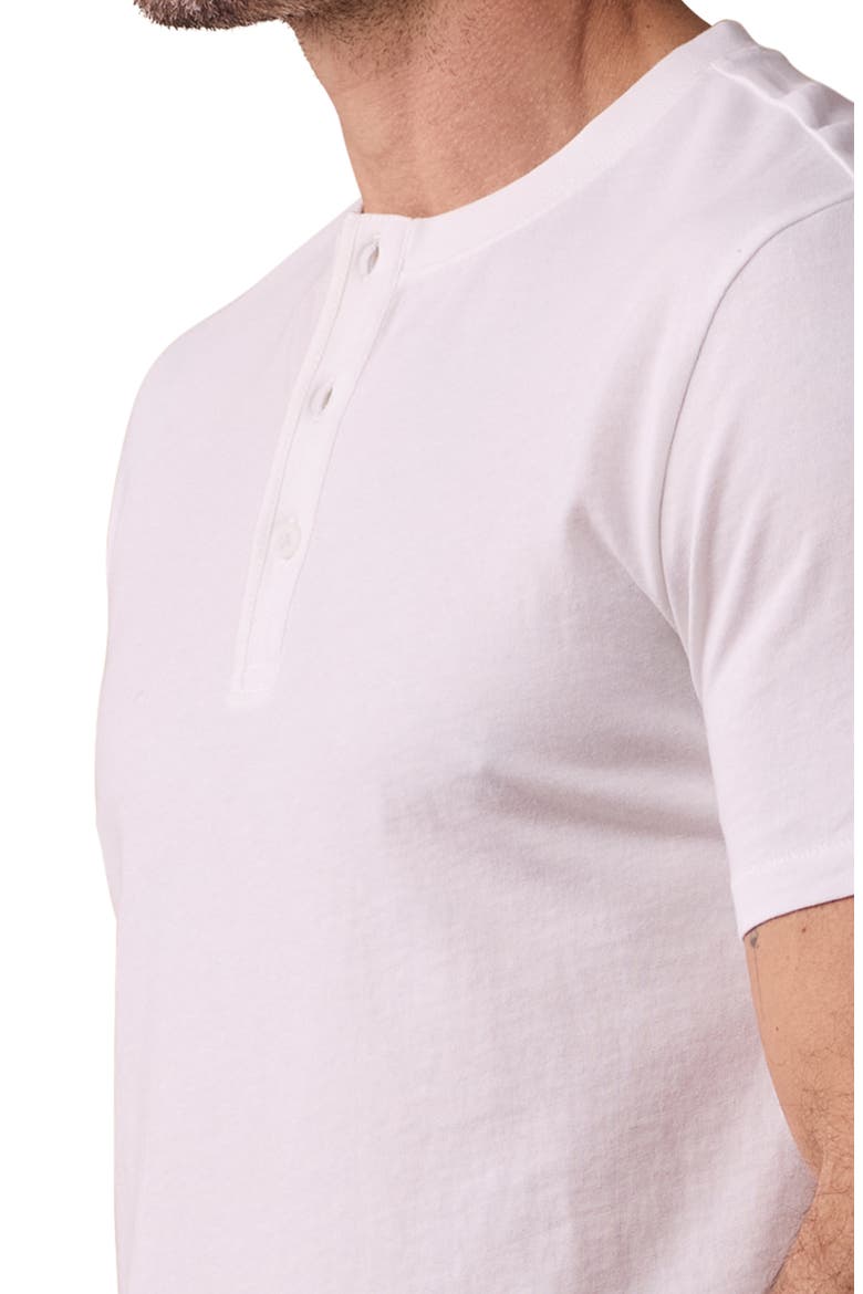 Henley T-Shirt, Alternate, color, WHITE