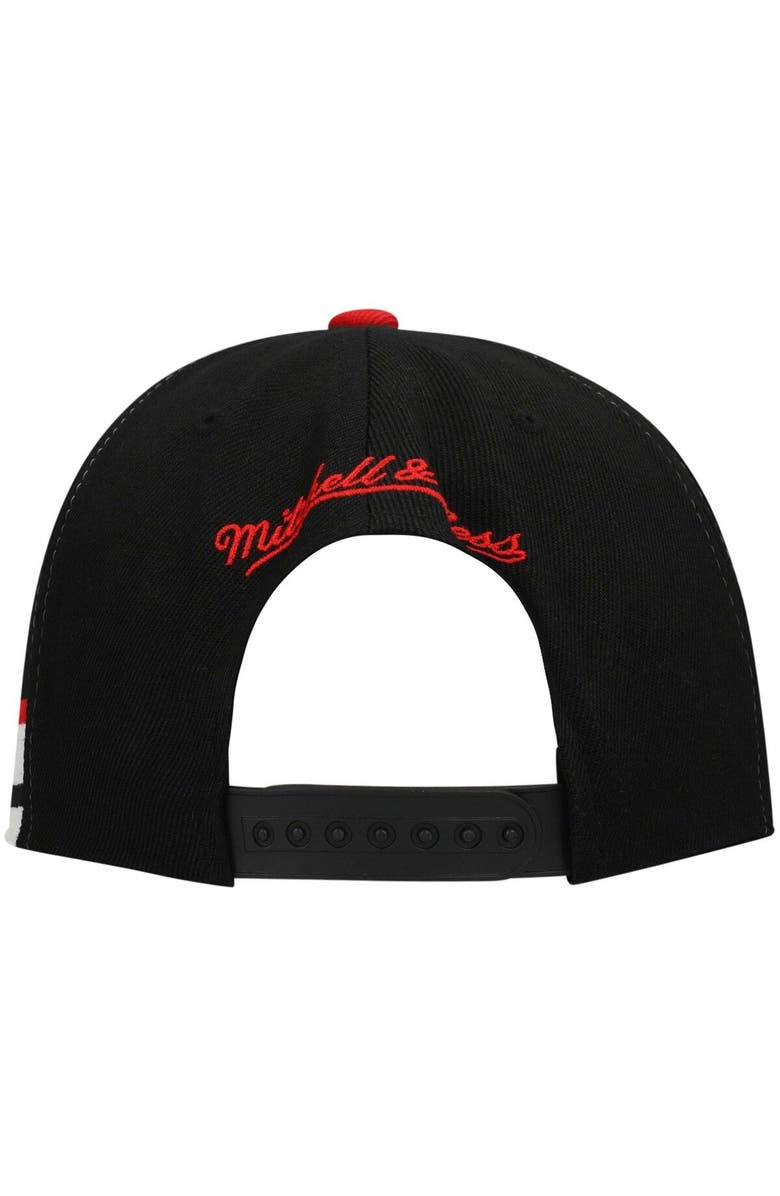 Mitchell & Ness Men's Mitchell & Ness Black D.C. United Historic Logo Since '96 Jersey Hook Snapback Hat, Alternate, color,