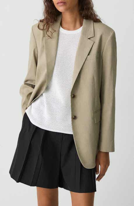 Theory Linen Blend Blazer