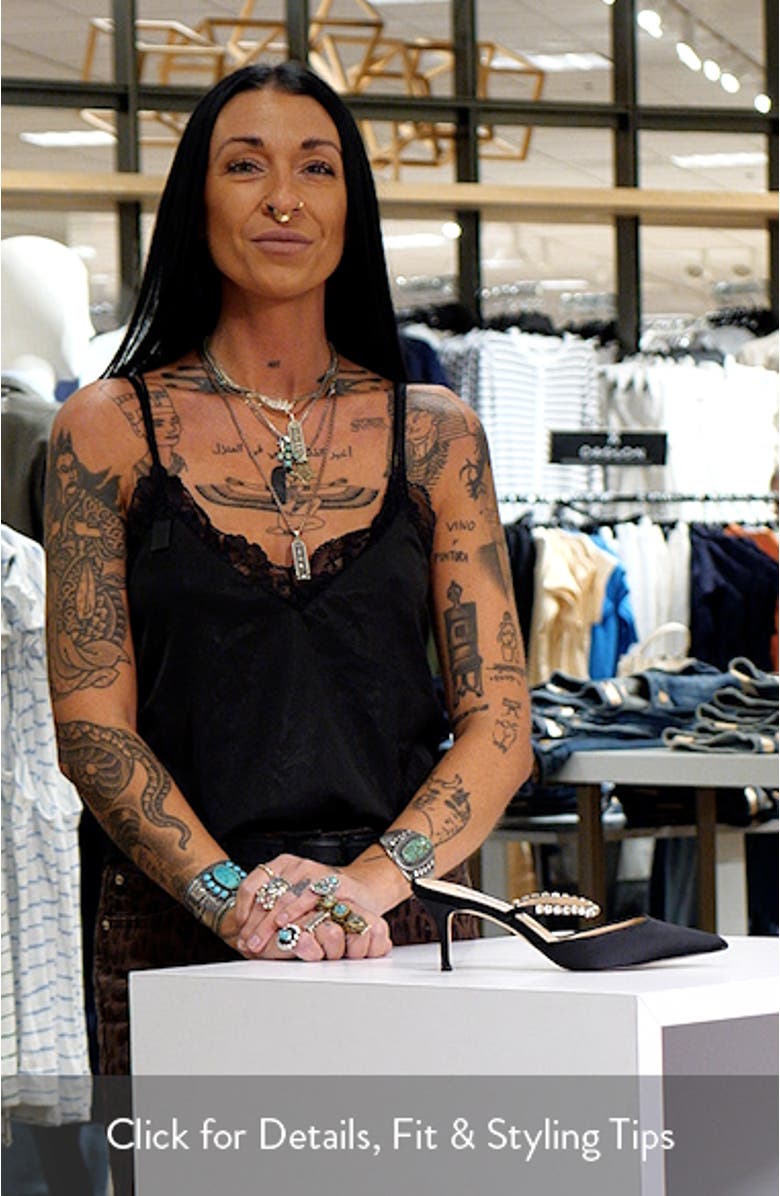 Adelynn Mary Jane Pointed Toe Mule, sales video thumbnail