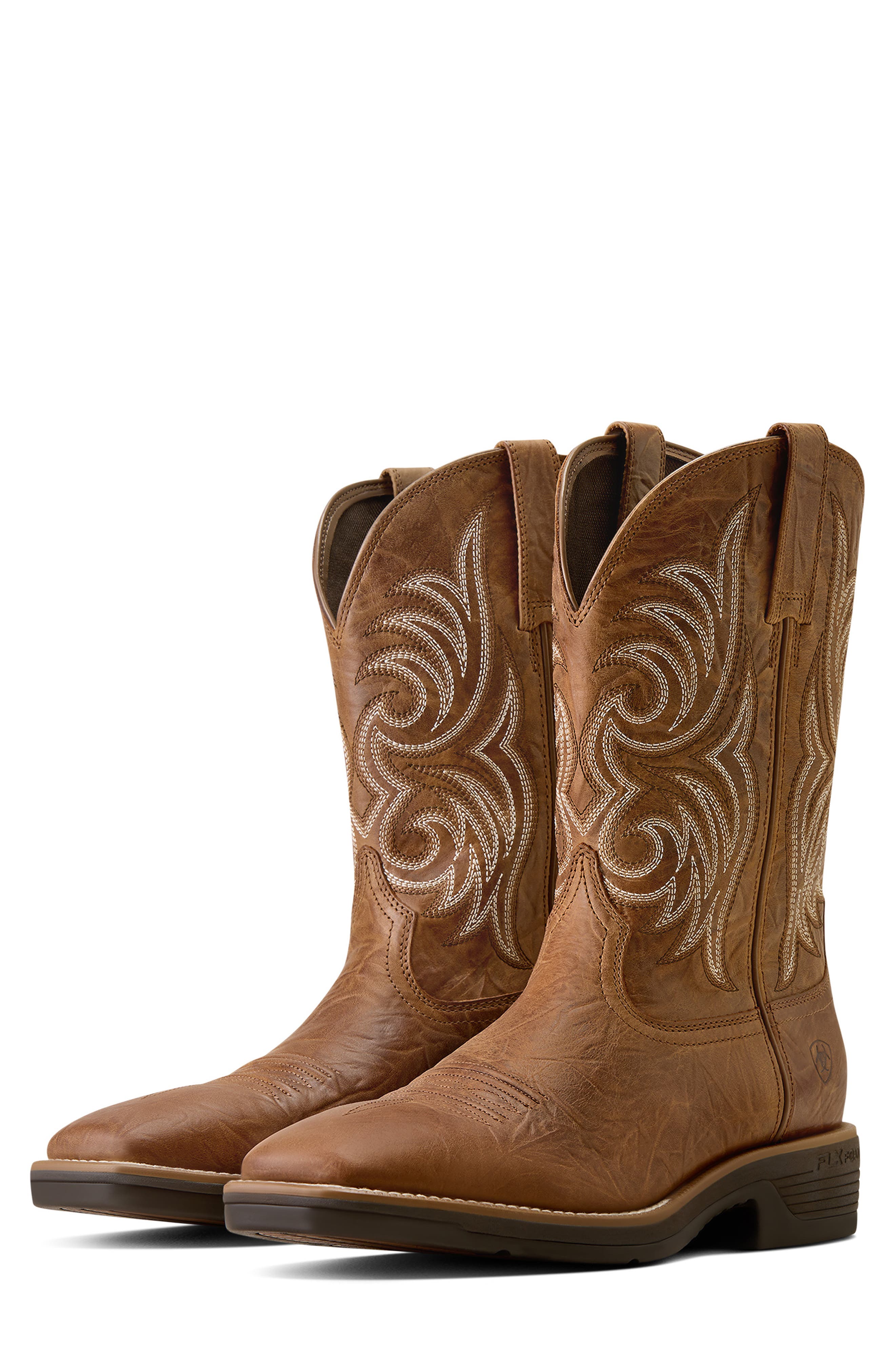 Ranger Wide Square Toe Western Boot, Alternate, color, SUNBAKED TAN