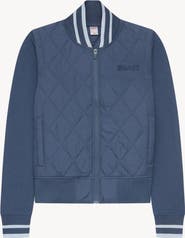 Boast Quilted Varsity Bomber