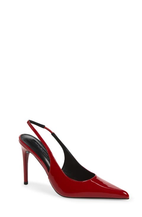 Slingback Pointed Toe Pump (Women)