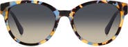 Kate Spade New York nathalie 55mm gradient round sunglasses