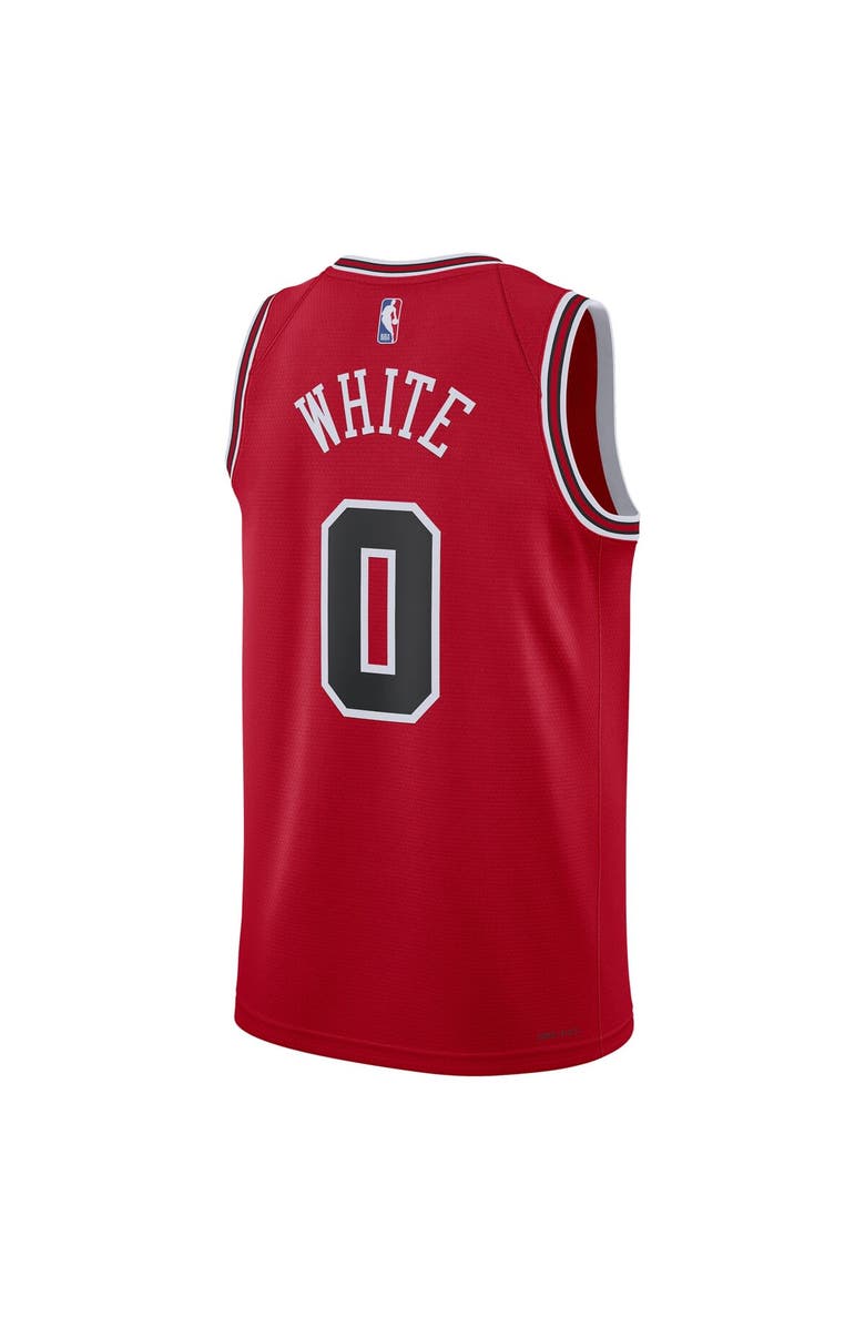 Nike Unisex Nike Coby White Red Chicago Bulls Swingman Jersey - Icon Edition, Alternate, color, Red