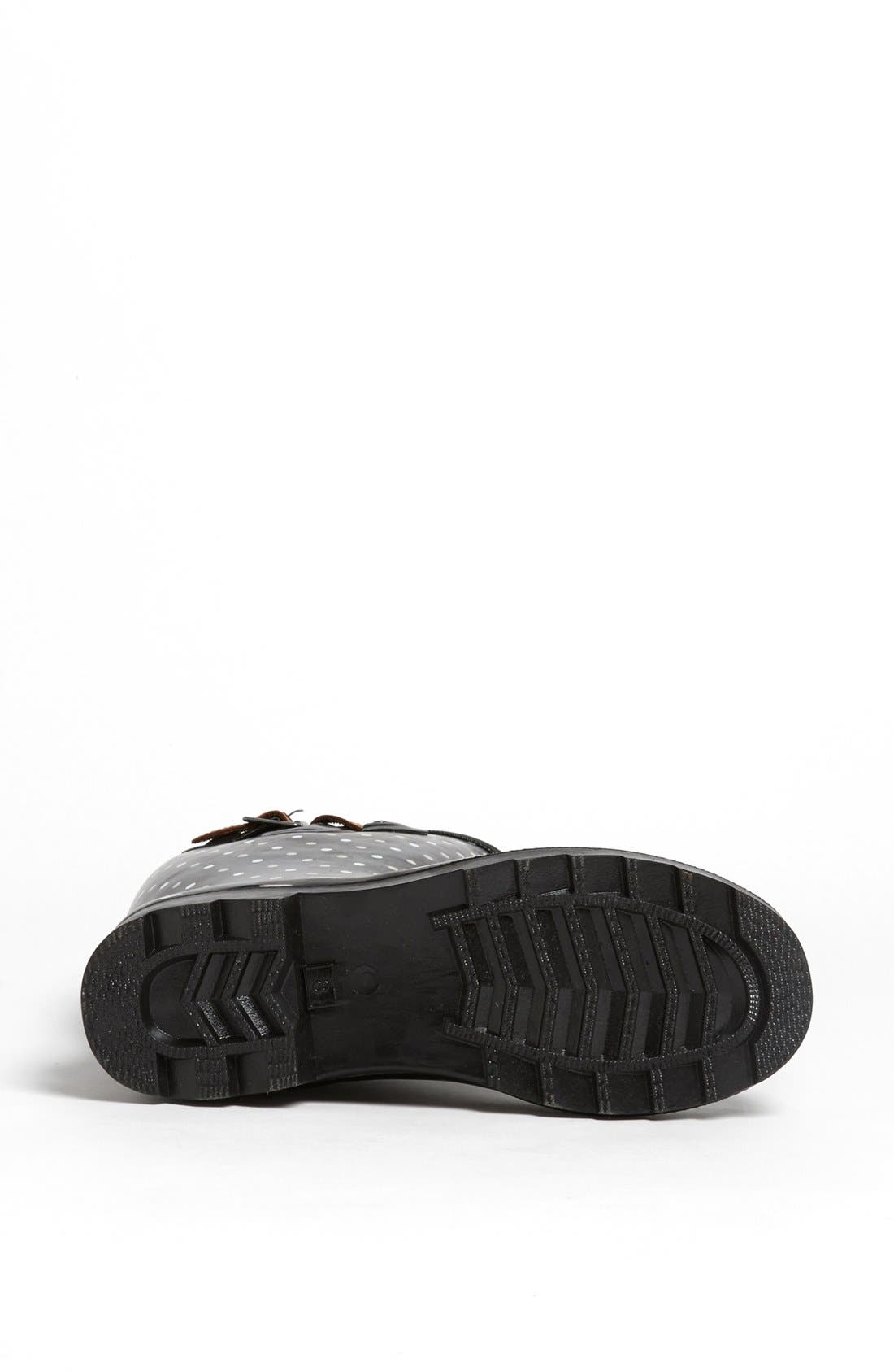 Chooka 'Classical Dot' Rain Boot, Alternate, color, 