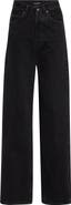 Saint Laurent Tevere V-Waist Baggy Jeans