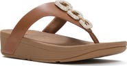 FitFlop Flowrise Crystal Wedge Flip Flop