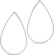 Sterling Forever Teardrop Stud Earrings