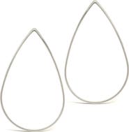 Sterling Forever Teardrop Stud Earrings