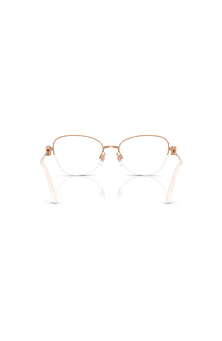 Ralph Lauren 56mm Butterfly optical glasses, Alternate, color, Rose Gold