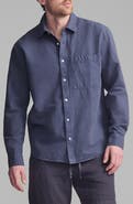 Mavi Jeans Cotton Blend Button-Up Shirt