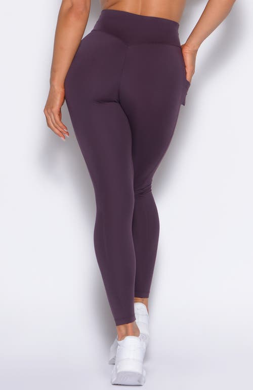 Bombshell Sportswear Define Leggings In Purple