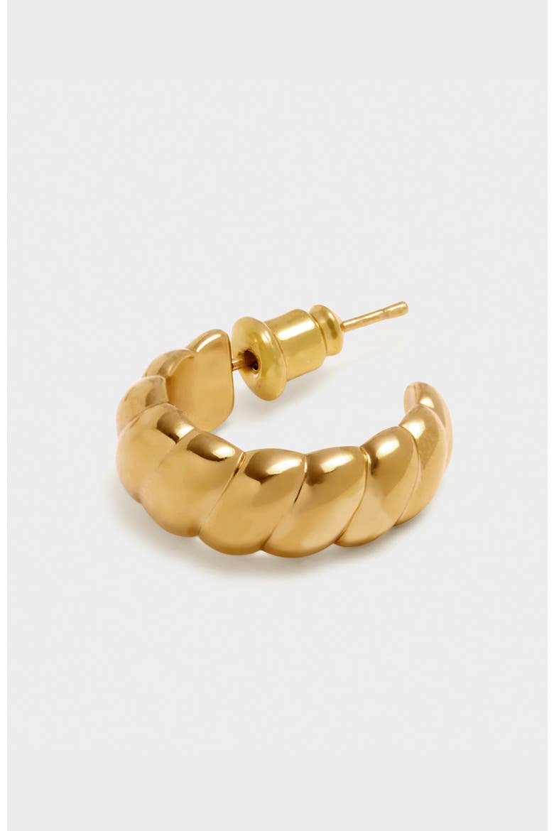 Harper Twist Hoop Earrings, Alternate, color, Gold
