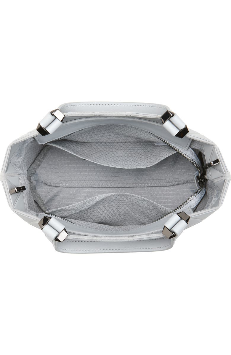 Bao Bao Issey Miyake Crystal Matte Tote, Alternate, color, Light Gray