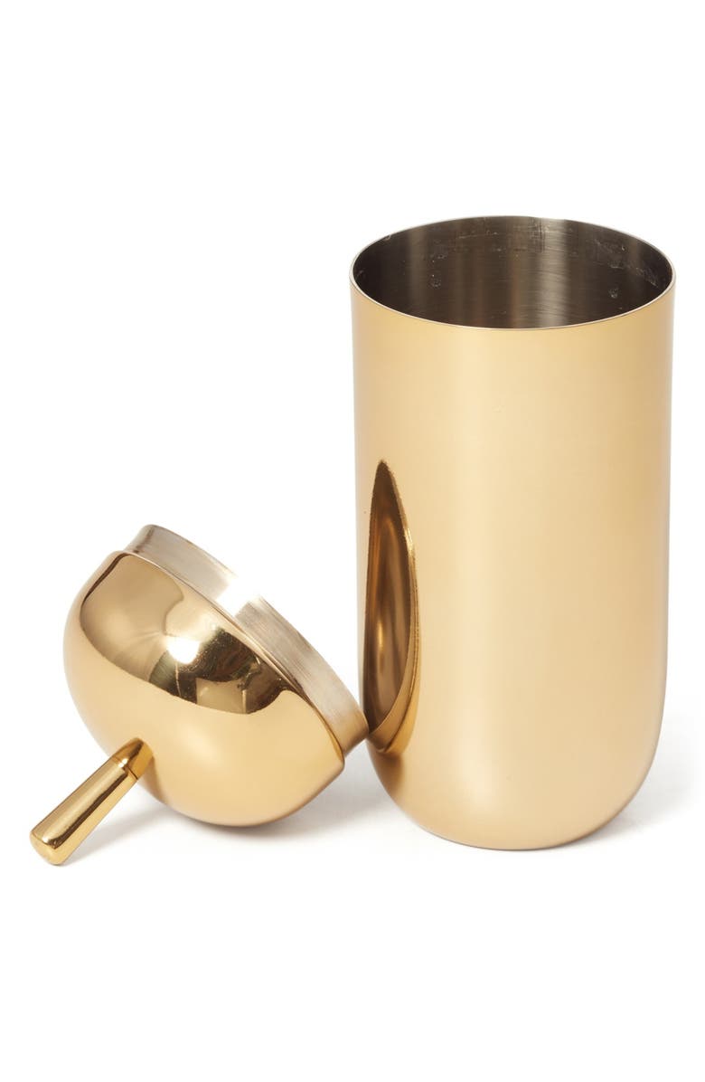 ROSELLI TRADING COMPANY Midas Bar Collection Cocktail Shaker, Alternate, color, Gold
