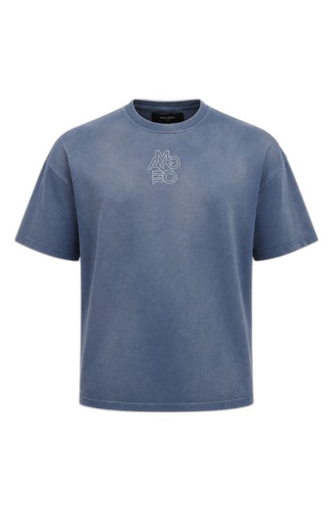 Marthyr Cotton Blend Graphic T-shirt