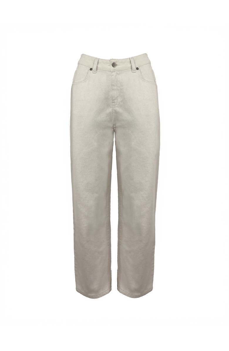 Ro&Zo Straight Jeans, Alternate, color, Natural