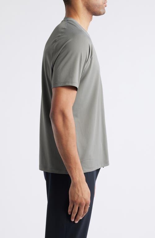 Zella Performance T-shirt In Grey Pewter