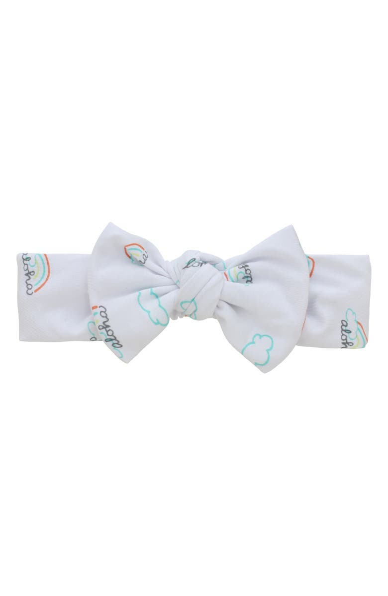 Coco Moon Pot O' Aloha Bow Headband, Main, color, Multi