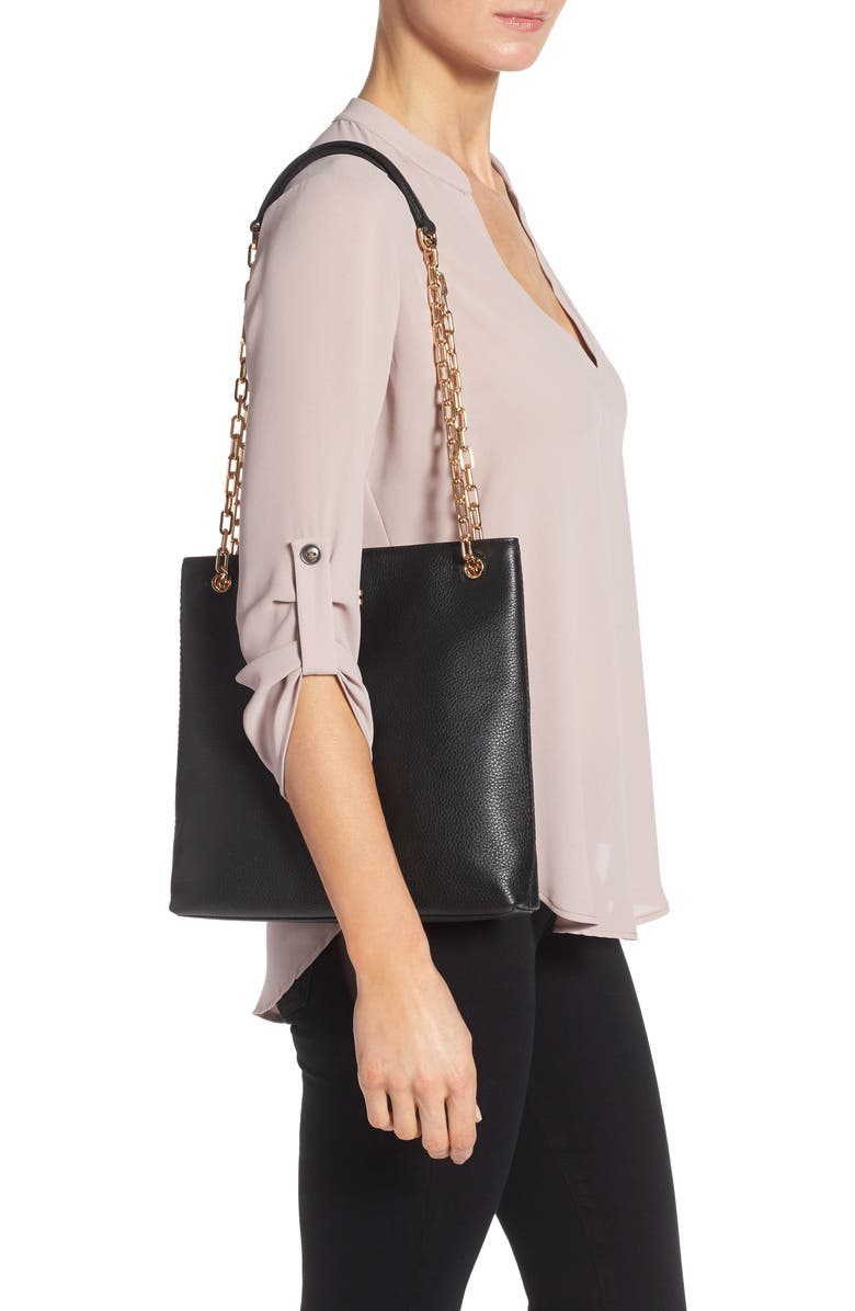 Tory Burch Frida Swingpack Leather Crossbody Bag, Alternate, color,