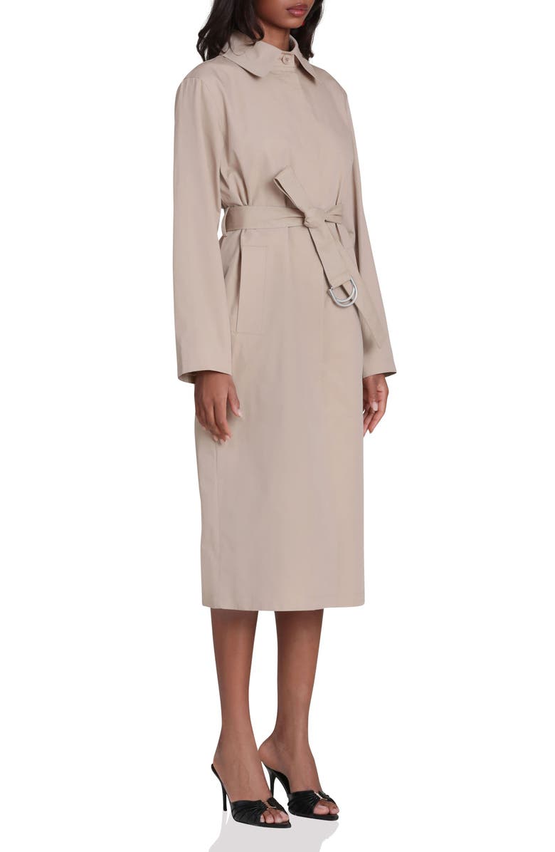 Avec Les Filles Relaxed Cotton Blend Trench Coat, Alternate, color,
