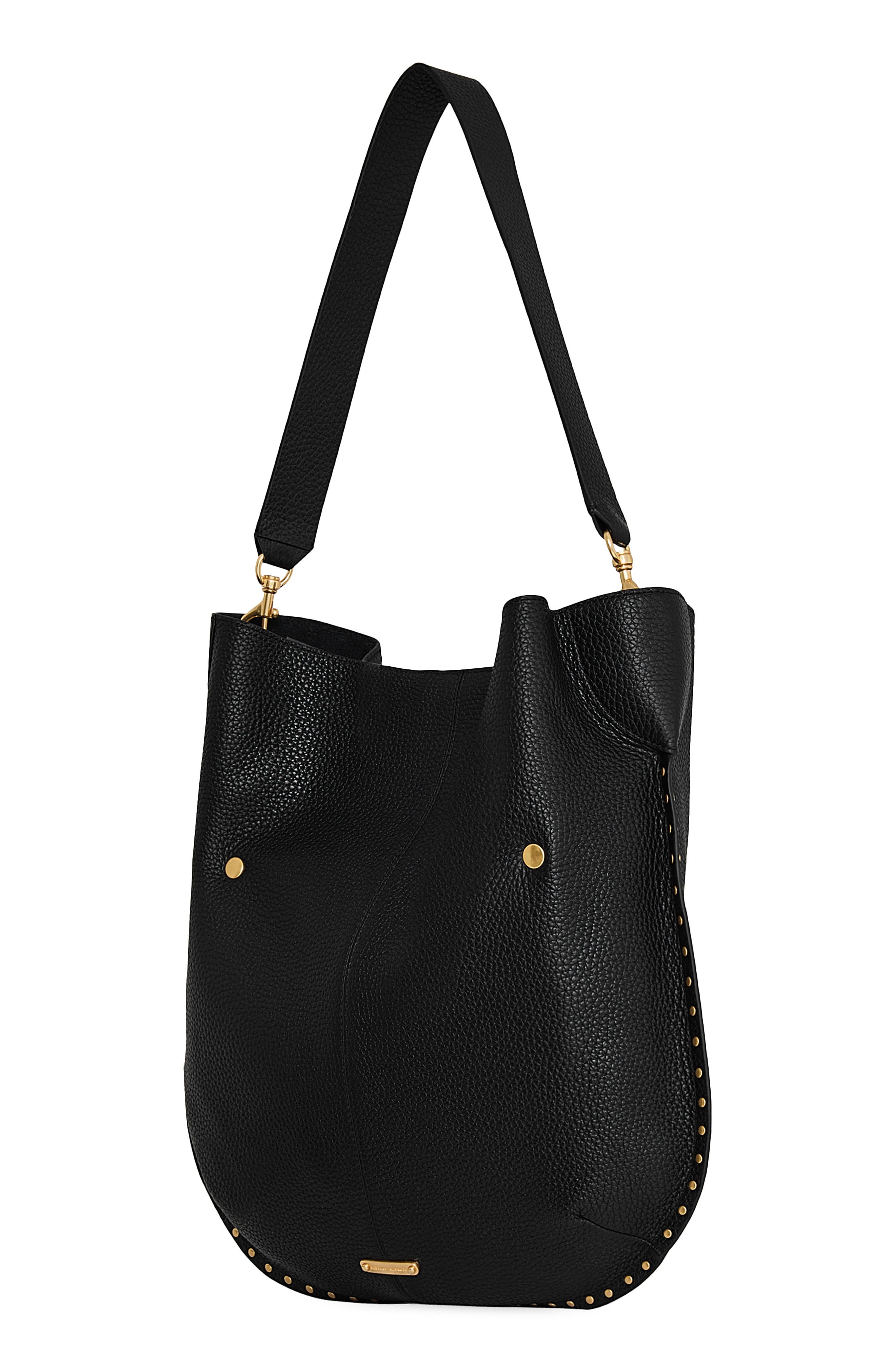 Rebecca Minkoff Slim Darren Leather Hobo Bag, Alternate, color, 