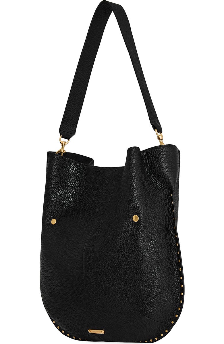 Rebecca Minkoff Slim Darren Leather Hobo Bag, Alternate, color,