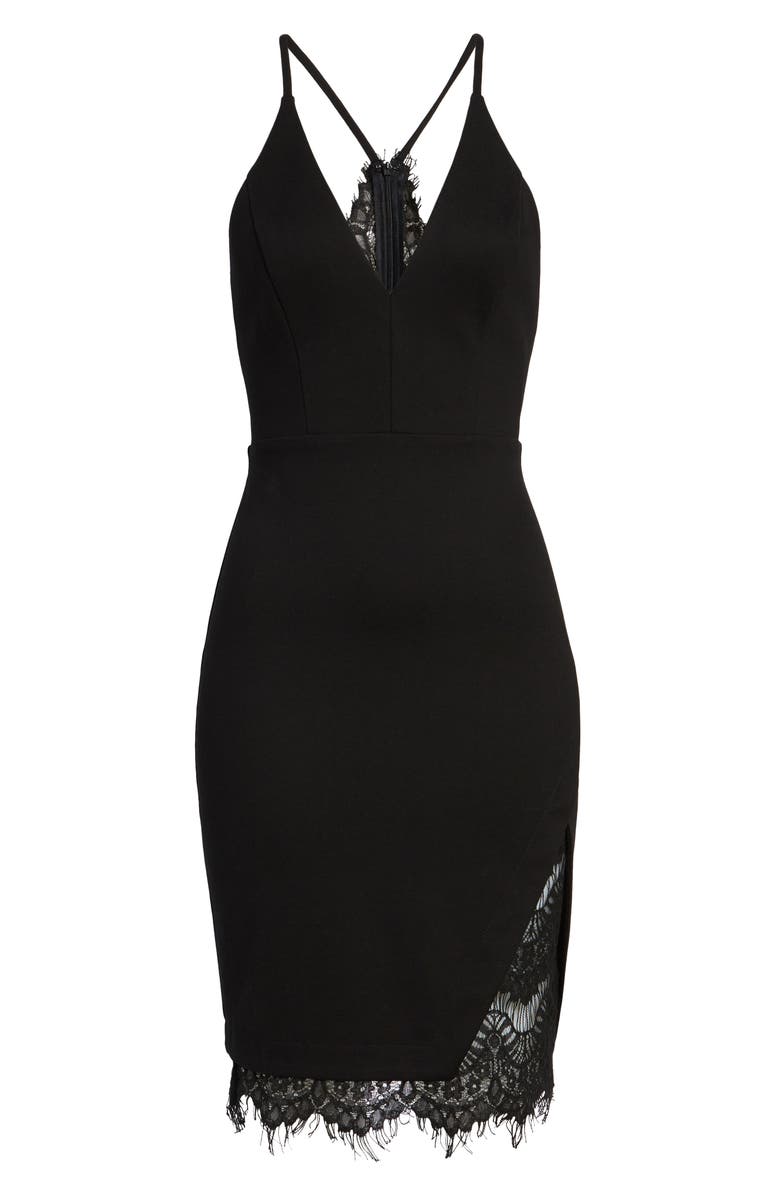 ASTR the Label Lace Body-Con Dress, Main, color, 