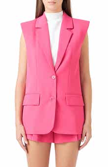 Endless Rose Oversize Blazer Vest