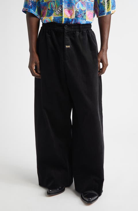 Extreme Wide Leg Corduroy Pants