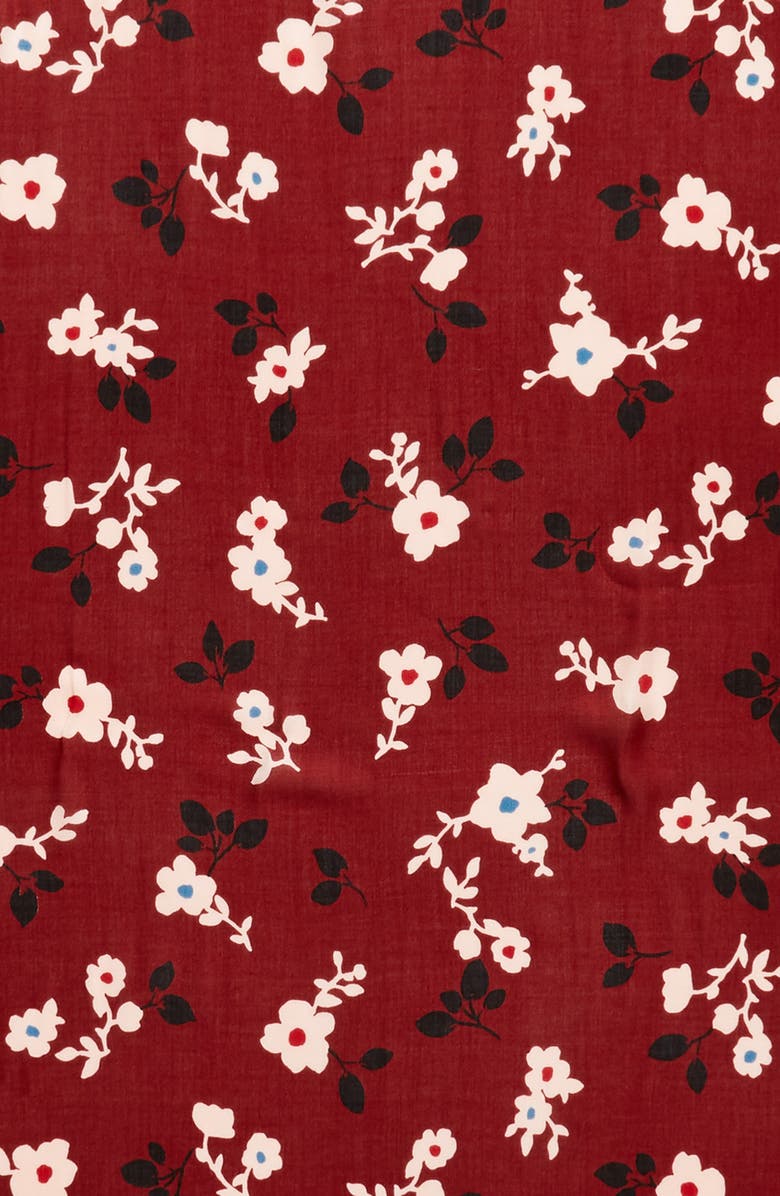Kate Spade New York camellia scarf, Alternate, color,