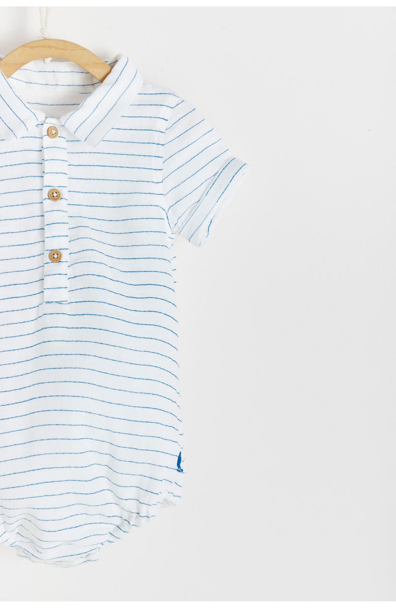 Babycottons Premium Cotton Manu Body Blouse for Infant, Alternate, color, White