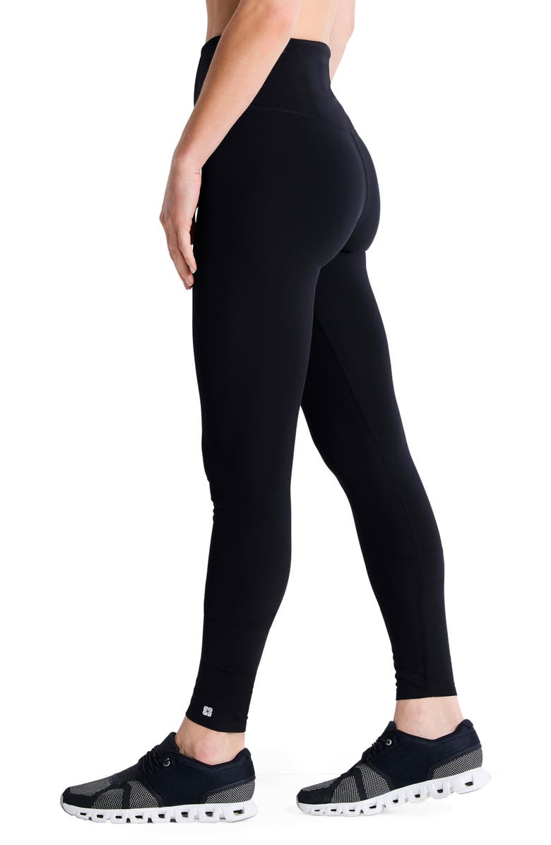 NZ ACTIVE by NIC+ZOE FlexFit High Waist Leggings, Alternate, color, Black Onyx