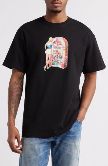 Icecream Juke Graphic T-shirt In Black