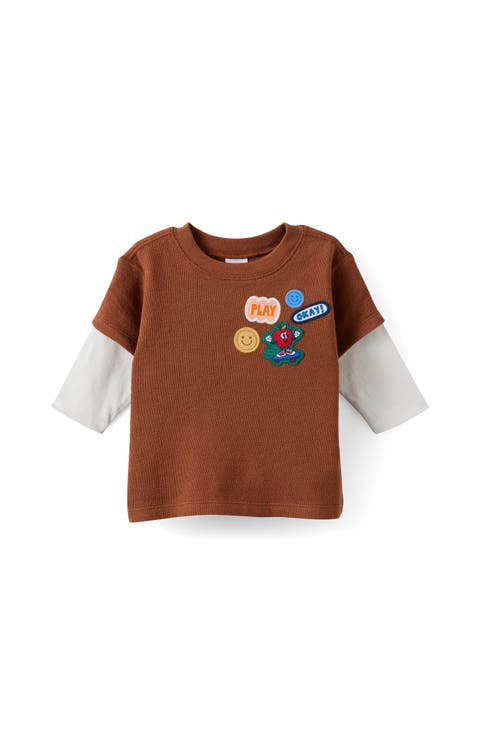 Baby Long Sleeve Layered Tee